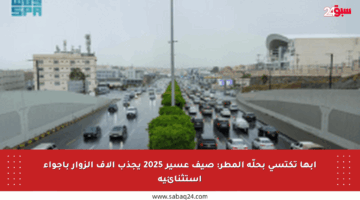 أبها تكتسي بحلّة المطر: صيف عسير 2025 يجذب آلاف الزوار بأجواء استثنائية